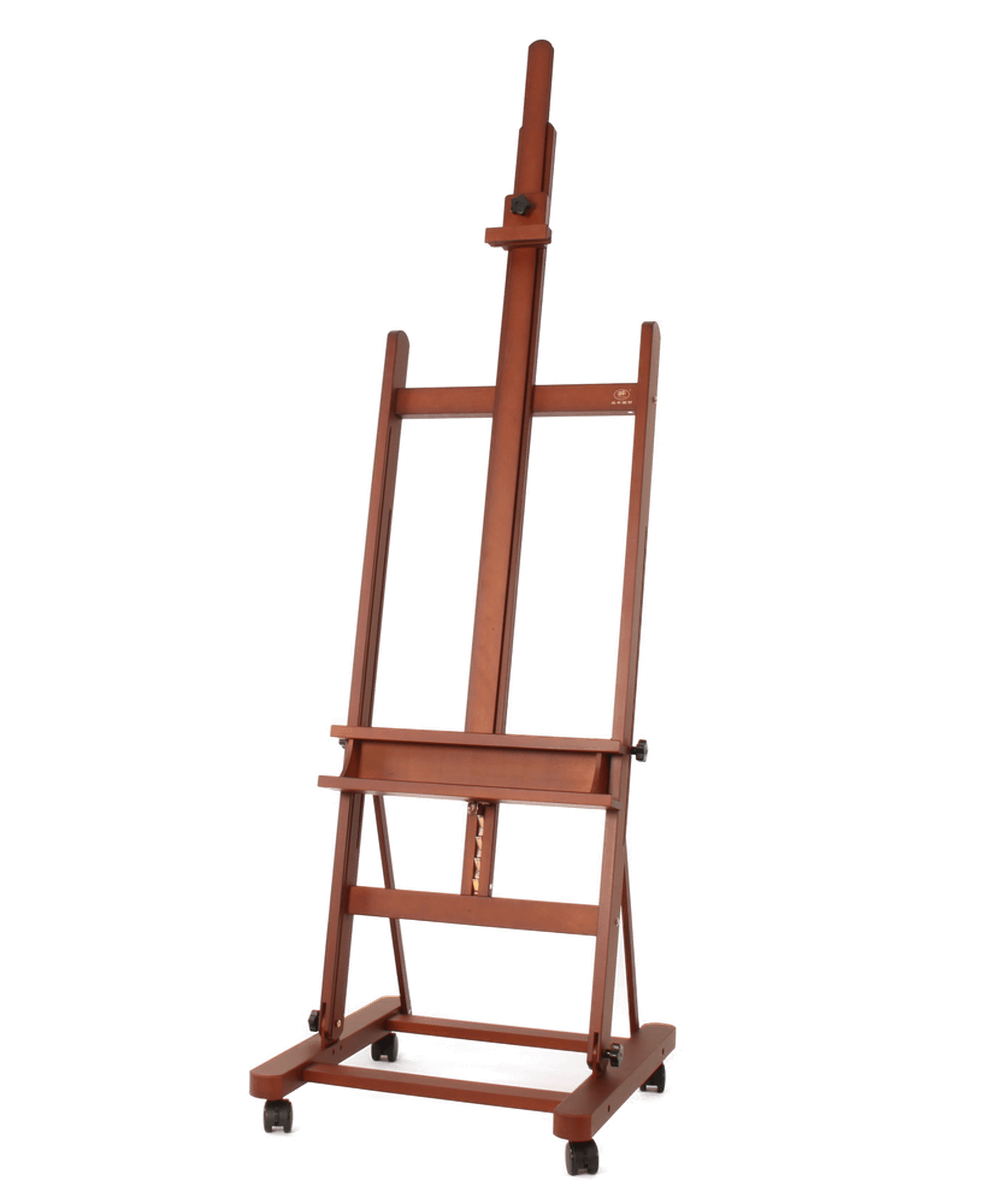 Luca Large Studio H-frame Artist Easel with Wheel, Holds Canvas up to 215cm - Art Supplies Australia