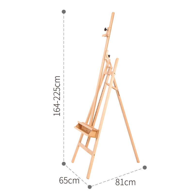 Luca A Frame Forward-Style Easel, Holds Canvas up to 123cm - Art Supplies Australia
