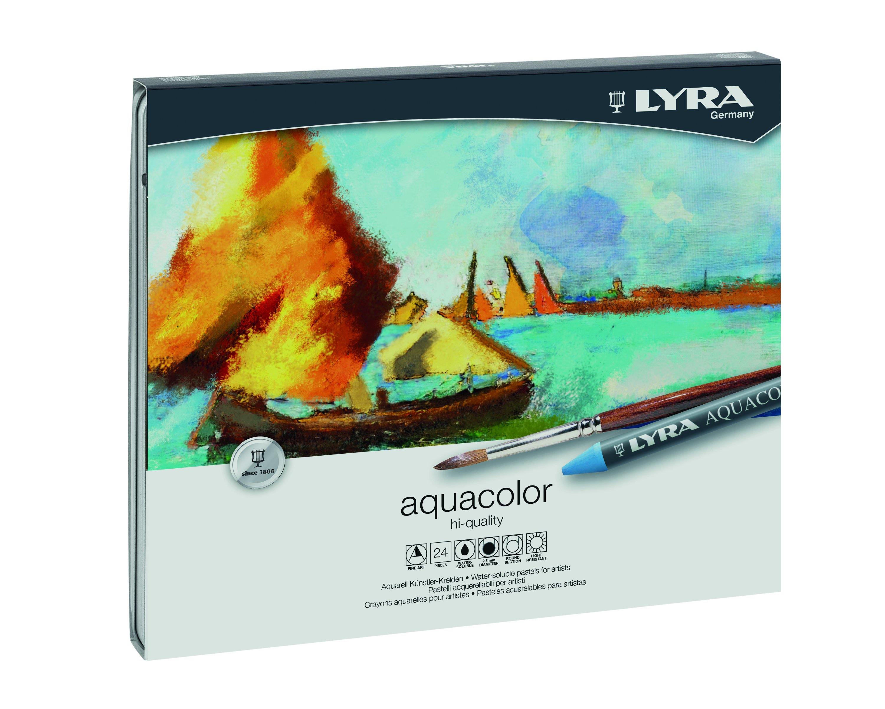 LYRA Aquacolor Water-Soluble Pastel/Crayons Sets - Art Supplies Australia