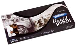 Derivan liquid pencil 12x12ml set