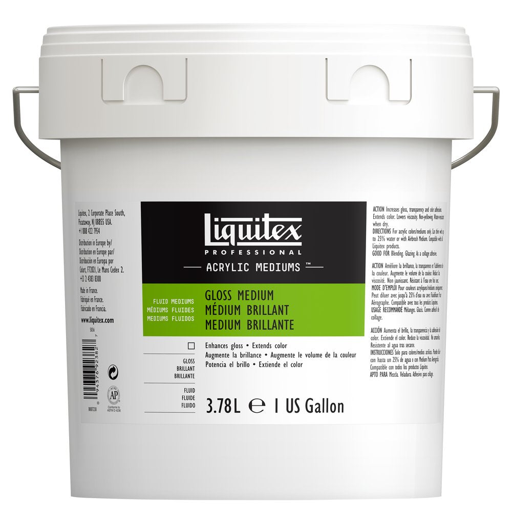 Liquitex Acrylic Fluid Medium - Professional Gloss Medium - Art Supplies Australia