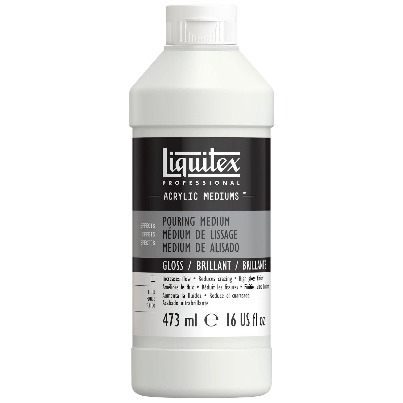 Liquitex Acrylic Effects Fluid Medium - Pouring Medium - Art Supplies Australia