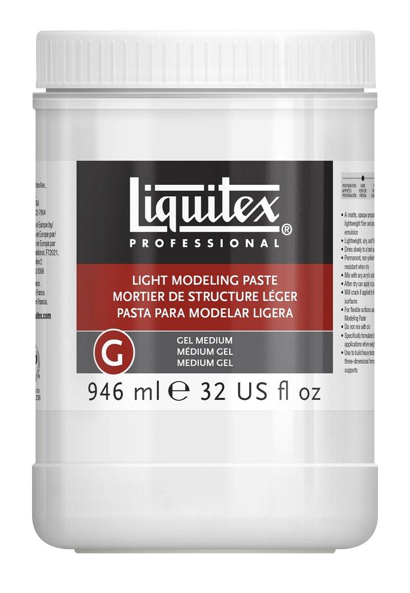 Liquitex Acrylic Gel Medium - Light Modeling Paste - Art Supplies Australia