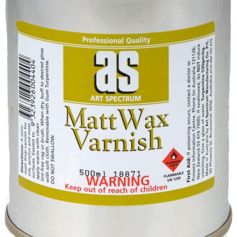 Art Spectrum Matt Wax Varnish - Art Supplies Australia