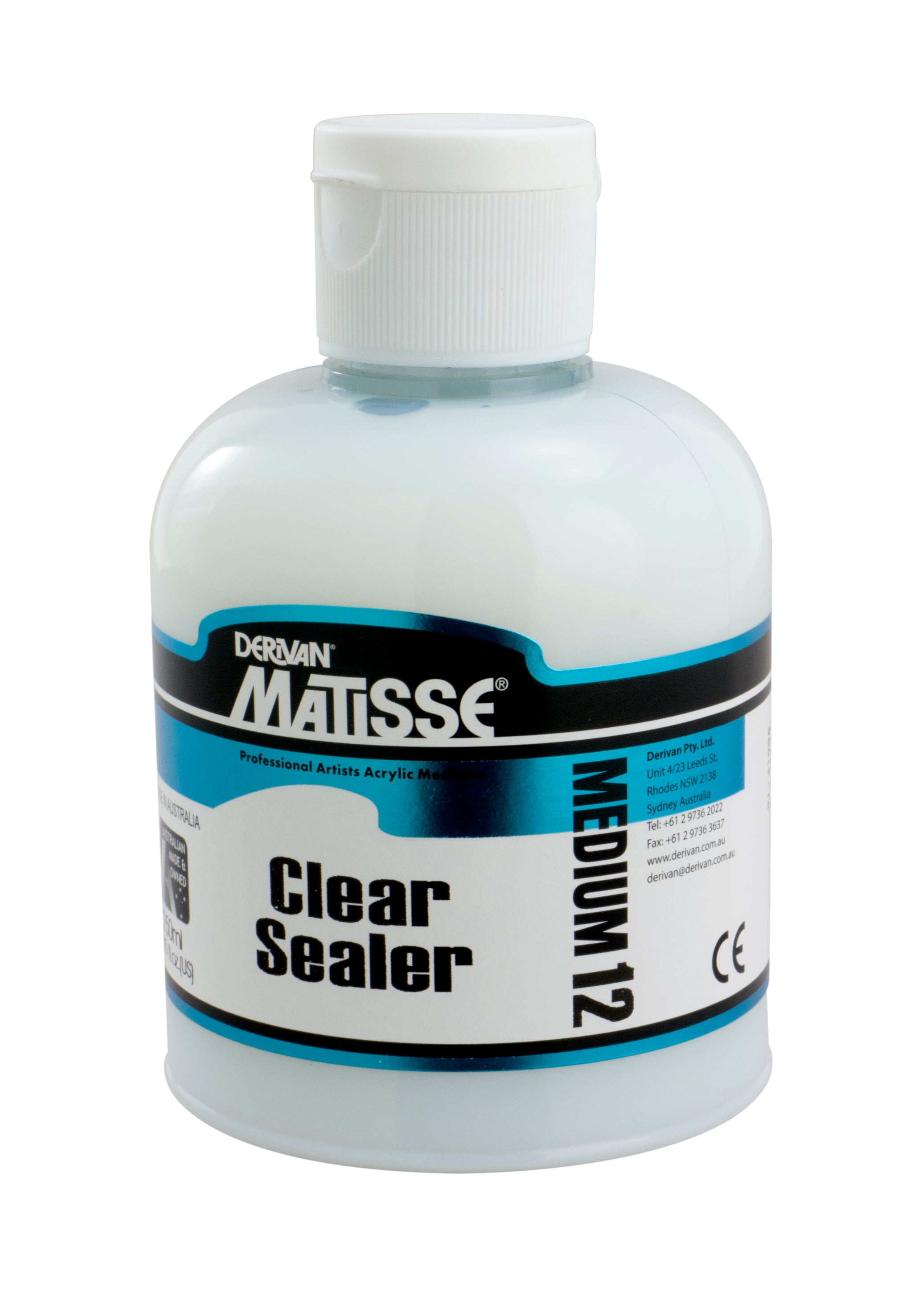 Matisse Acrylic Medium MM12 Clear Sealer - Art Supplies Australia