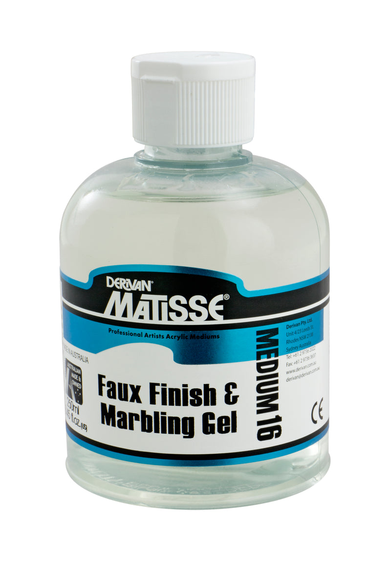 Matisse Acrylic Medium MM16 Faux Finish & Marbling Gel - Art Supplies Australia