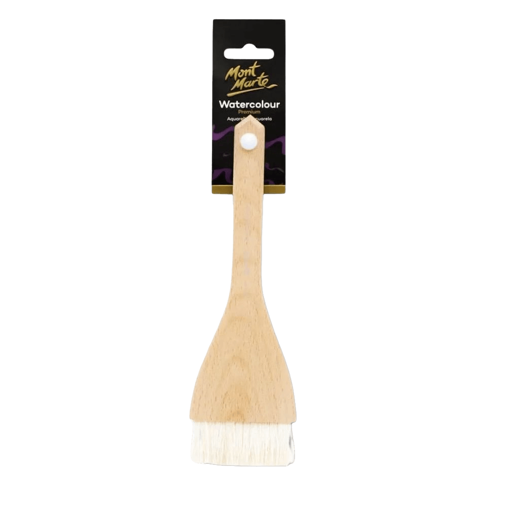 Mont Marte Goat Hair Beech Hake Brush - Art Supplies Australia