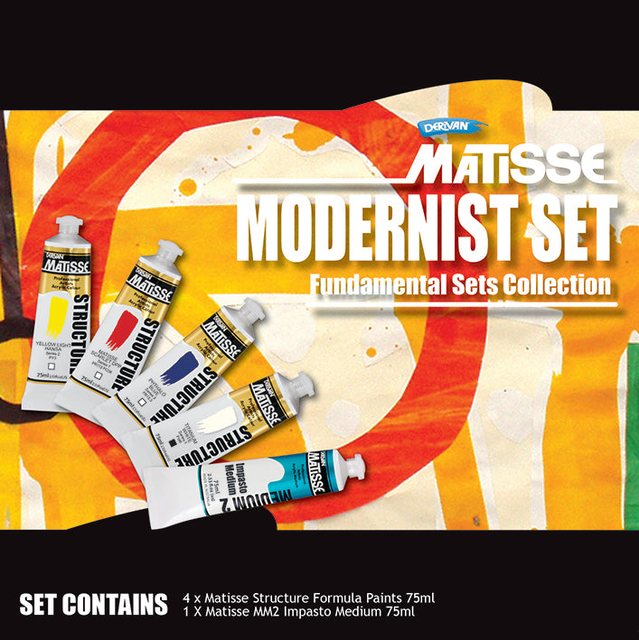Matisse Structure Modernist Set 5x75ml - Art Supplies Australia