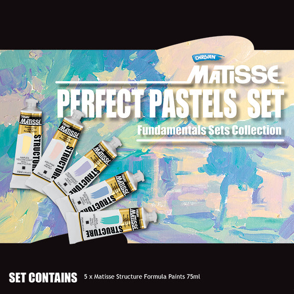 Matisse Structure Perfect Pastels Set 5x75ml - Art Supplies Australia