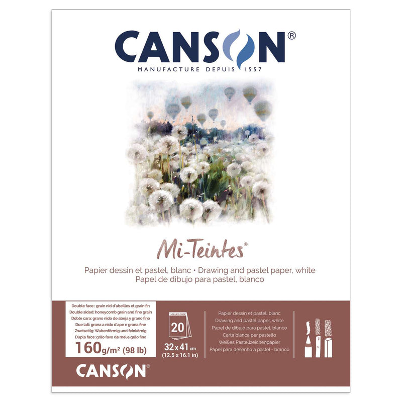 Canson Mi-Teintes Paper Pads 160gsm 20 Sheets - Art Supplies Australia