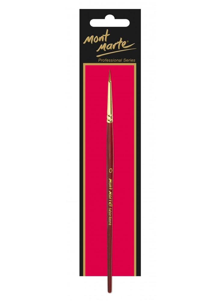 Mont Marte Artist Brush Individual - Sable - Art Supplies Australia