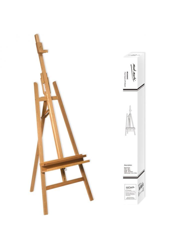 Mont Marte Classic A-Frame Floor Easel with Tilt - Art Supplies Australia
