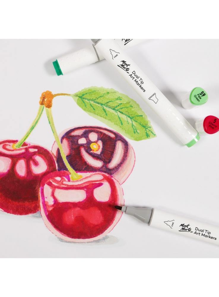 Mont Marte Premium Dual Tip Art Marker - Art Supplies Australia