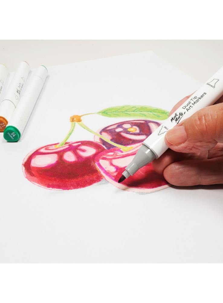 Mont Marte Premium Dual Tip Art Marker - Art Supplies Australia