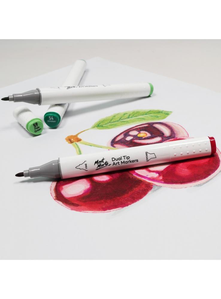 Mont Marte Premium Dual Tip Art Marker - Art Supplies Australia