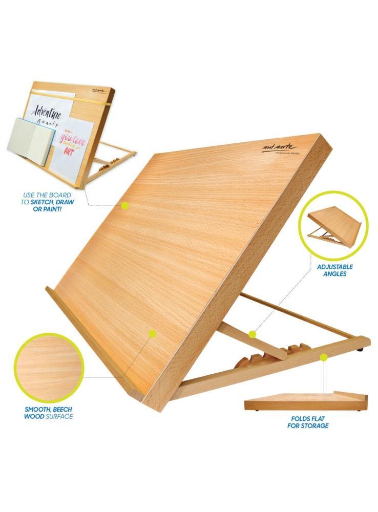 Mont Marte Signature Adjustable Drawing Board - Art Supplies Australia