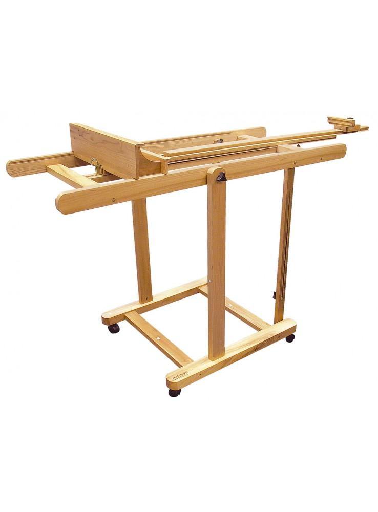 Mont Marte Tilting Studio Easel with Castor Wheels - Art Supplies Australia