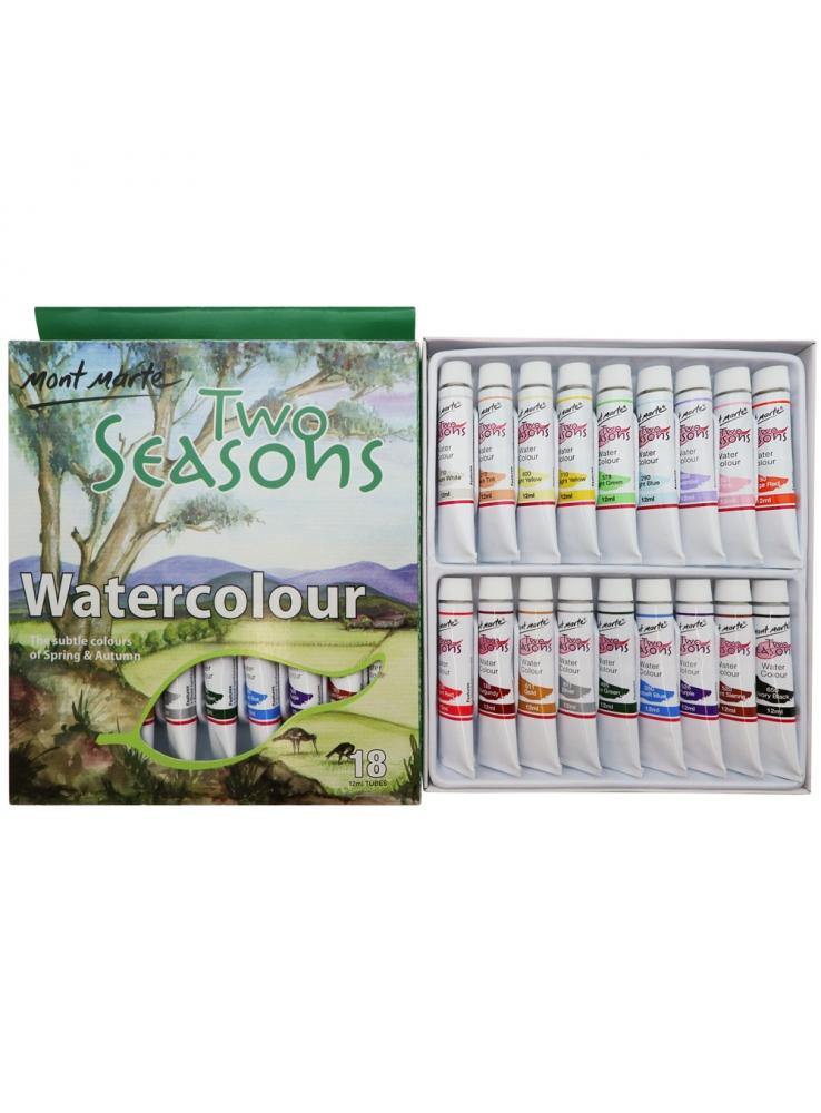 Mont Marte Two Seasons Watercolours Sets - Art Supplies Australia