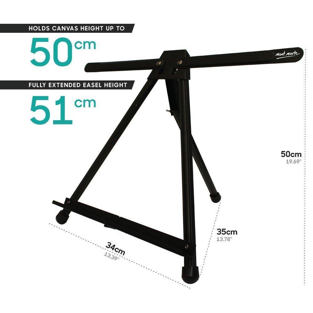 Mont Marte Aluminium Table Top Easel - Art Supplies Australia
