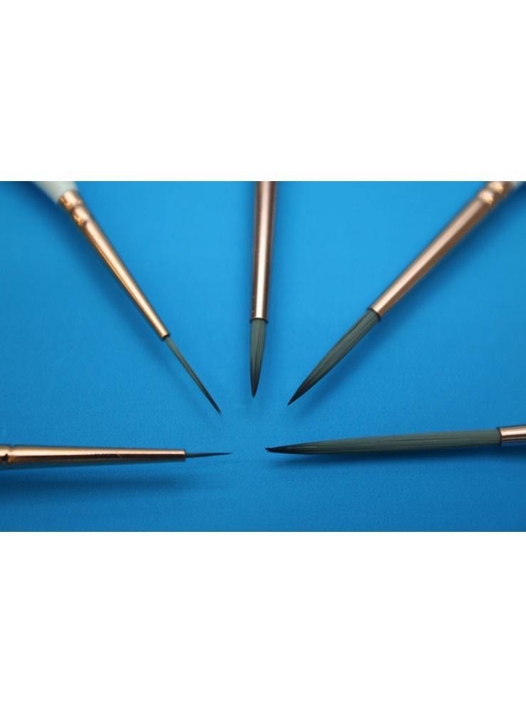 Mont Marte Detail & Liner Brush Set 5 Pieces - Art Supplies Australia