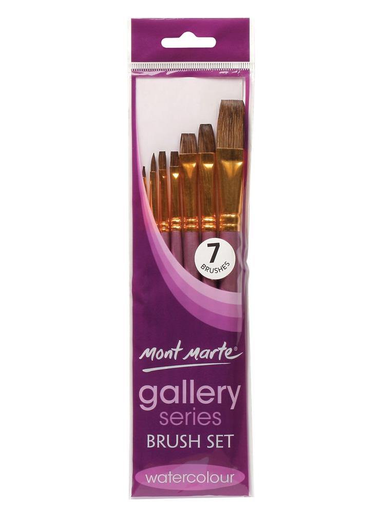 Mont Marte Gallery Series Watercolour Brush Sets - Art Supplies Australia