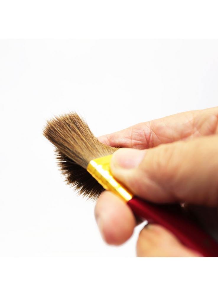 Mont Marte Mixed Bristle Brush Set Wallet 11pce - Watercolour - Art Supplies Australia