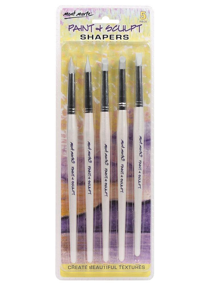 Mont Marte Paint & Sculpt Shapers 5pce - Art Supplies Australia