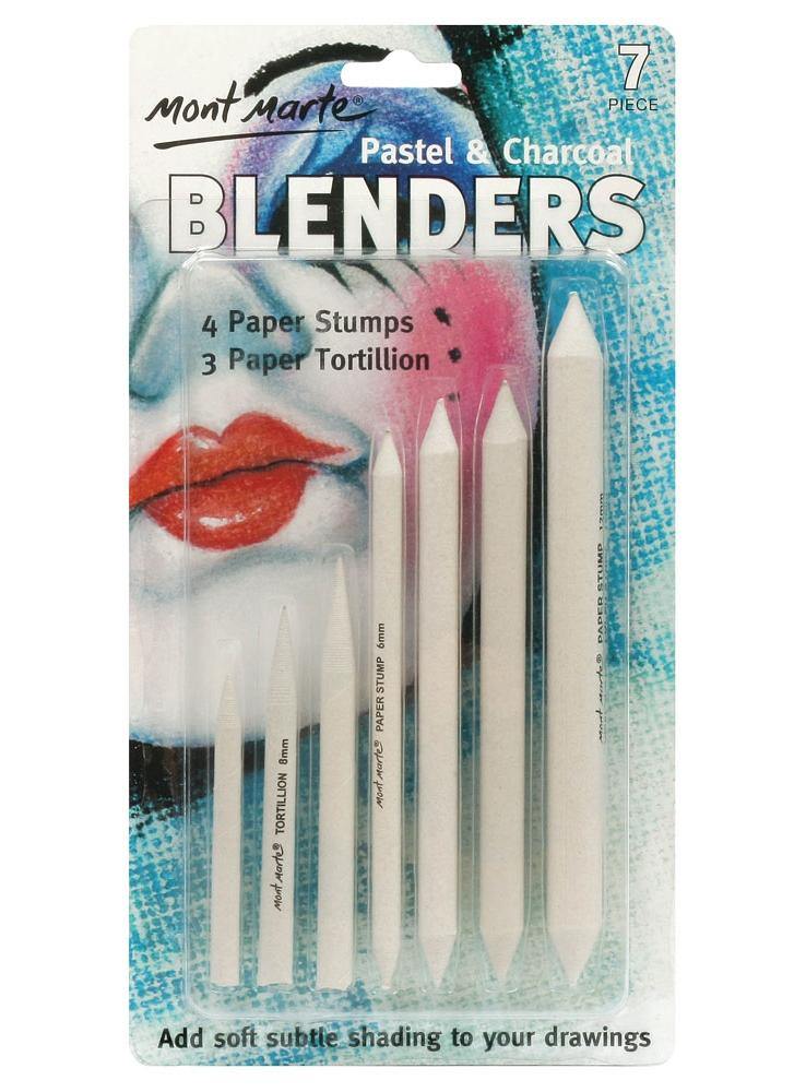 Mont Marte Pastel & Charcoal Blenders 7pce - Art Supplies Australia