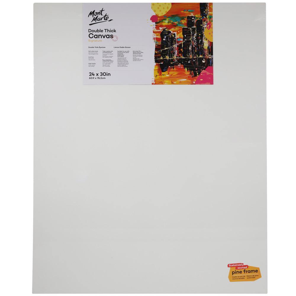 Mont Marte Studio Stretched Canvas Double Thick 7 OZ - Art Supplies Australia