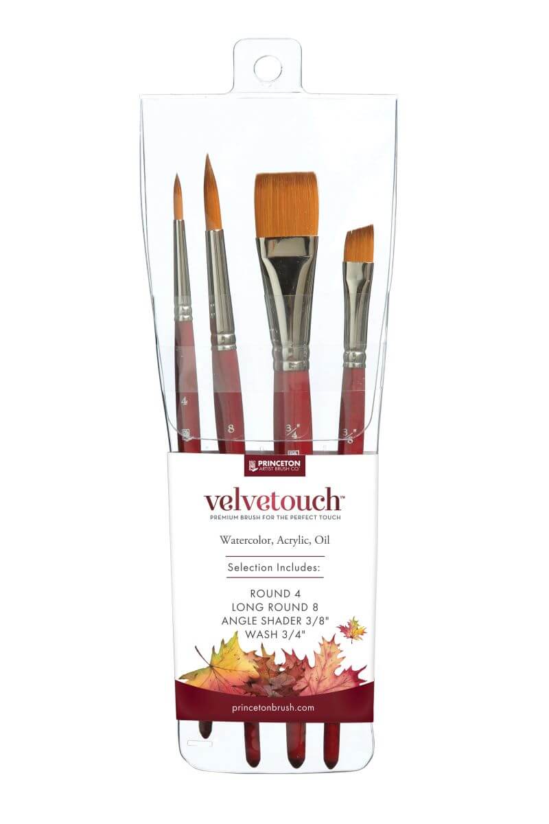 Princeton Velvet Touch Series 3950 Premium Synthetic Blend Brush - Art Supplies Australia