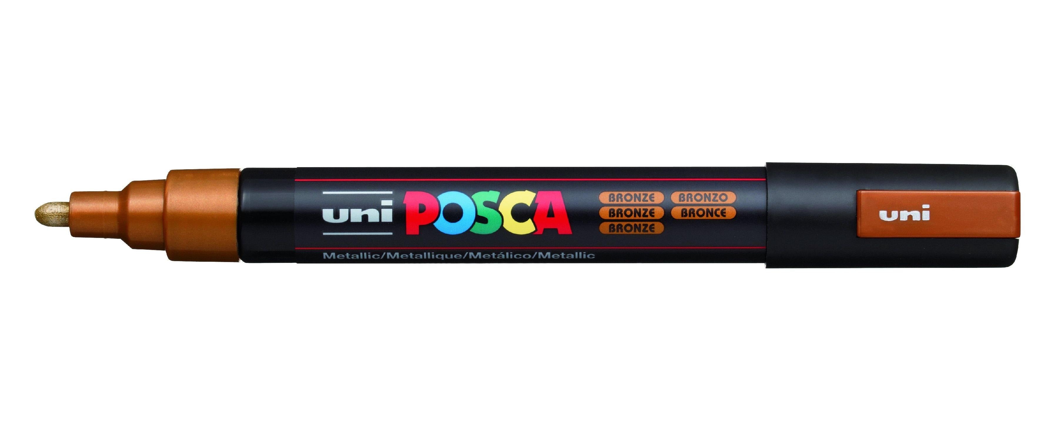 Uni POSCA Water-based Pigment Ink Marker - Medium(1.8-2.5mm) Bullet Tip(PC-5M) - Art Supplies Australia