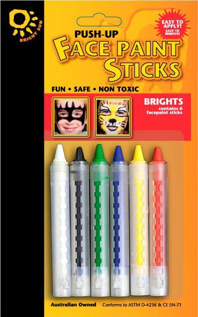 Derivan Face & Body Paint Sticks Sets - Art Supplies Australia