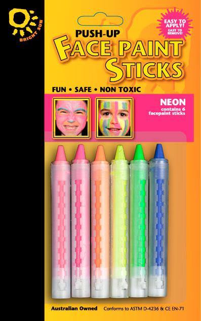 Derivan Face & Body Paint Sticks Sets - Art Supplies Australia