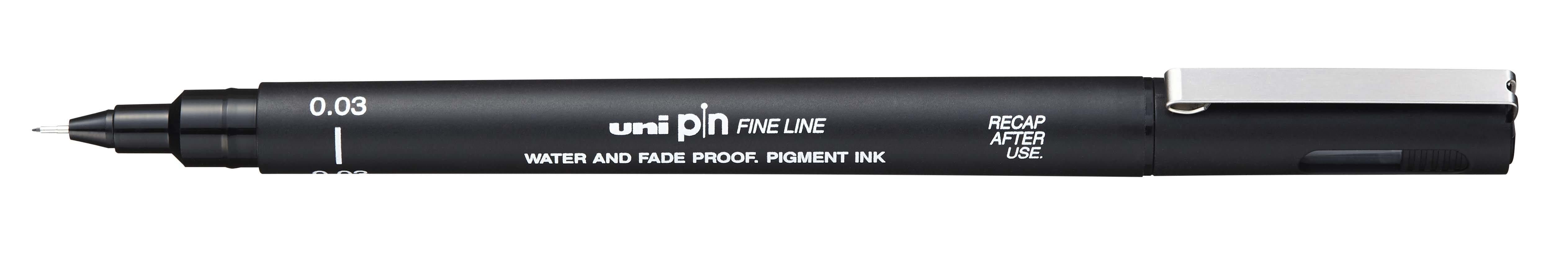 Uni Pin Fineliner Drawing Pen Individual and Set - Art Supplies Australia