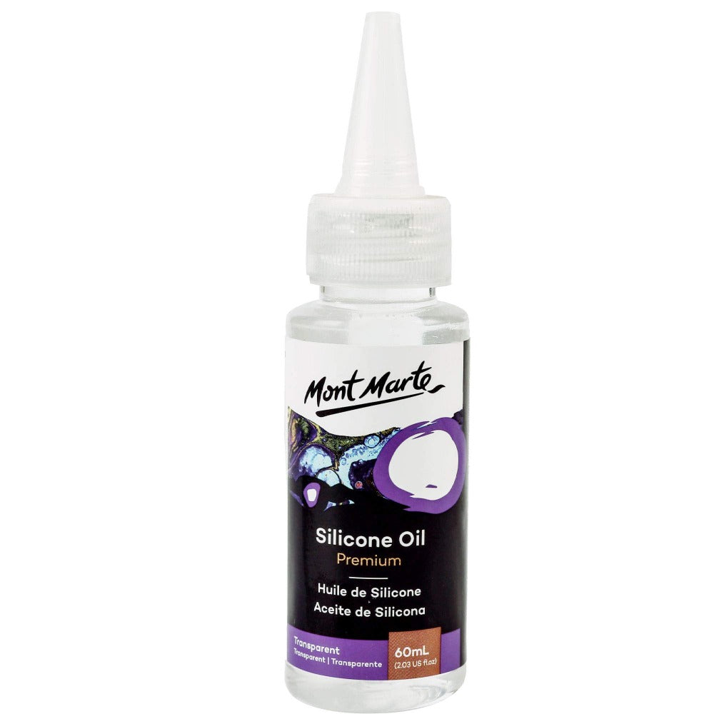 Mont Marte Acrylic Medium - Silicone Oil - Art Supplies Australia