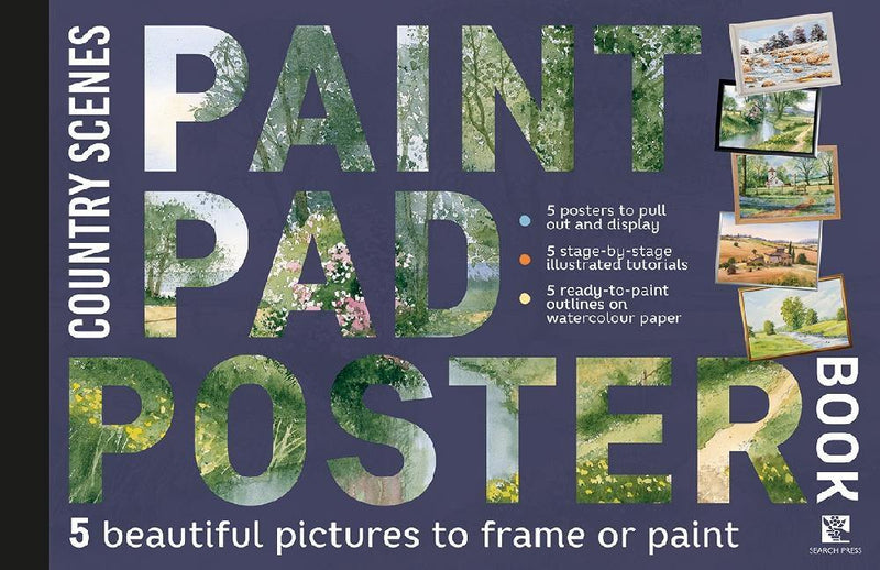 Paint Pad Poster Books - Art Supplies Australia