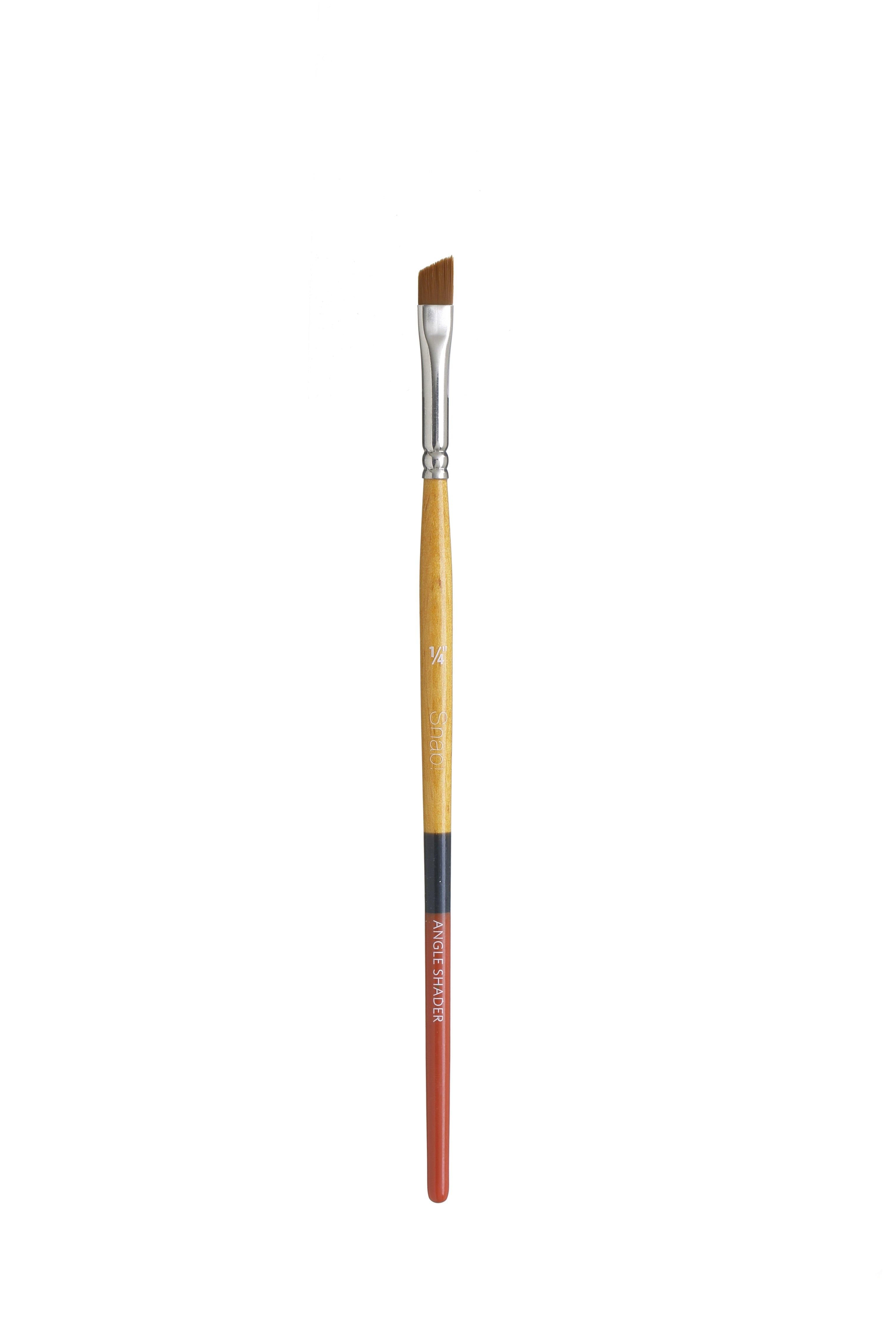 Princeton Snap Series 9650 Short Handle Golden Synthetic Brush for Watercolour, Acrylic - Art Supplies Australia