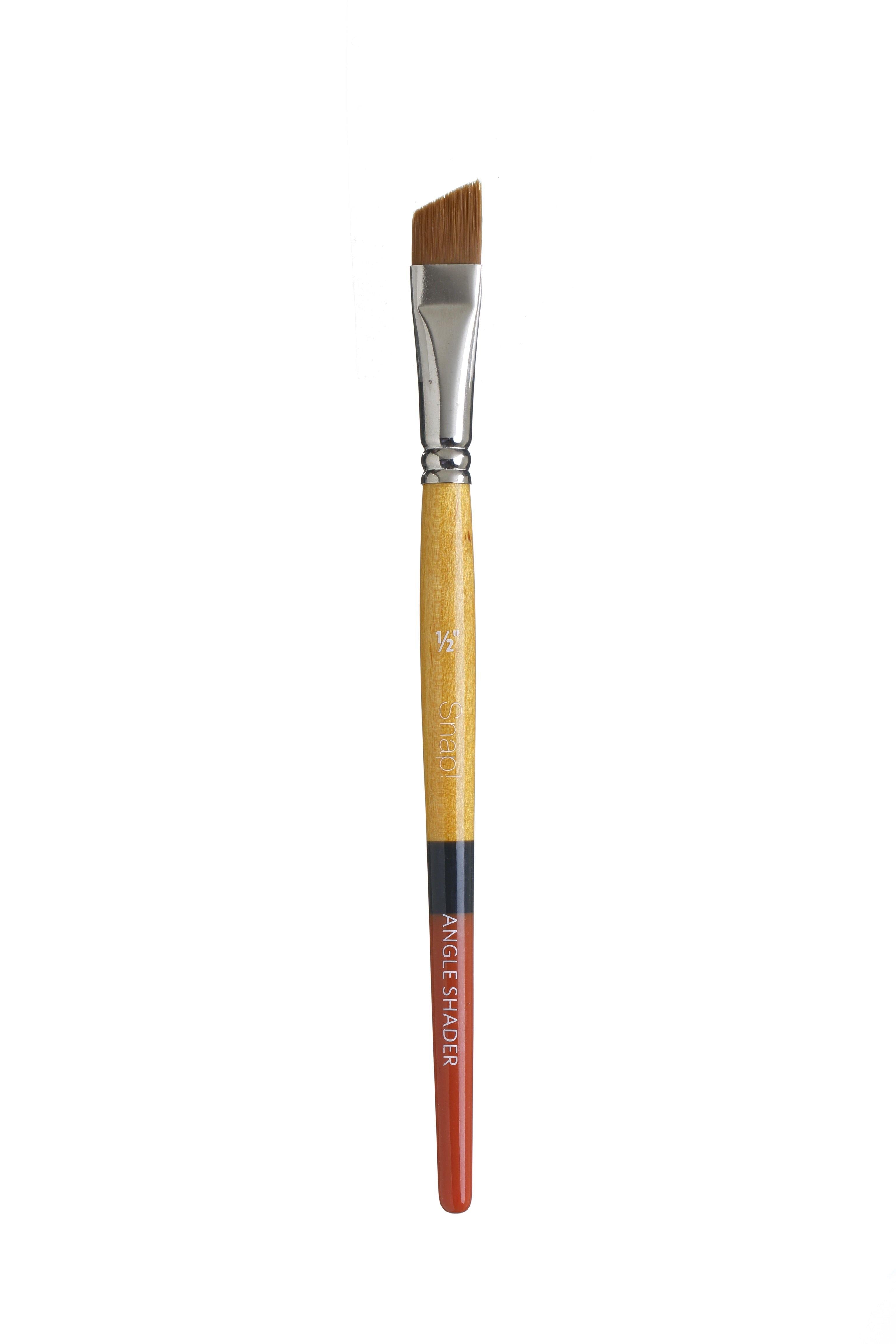 Princeton Snap Series 9650 Short Handle Golden Synthetic Brush for Watercolour, Acrylic - Art Supplies Australia