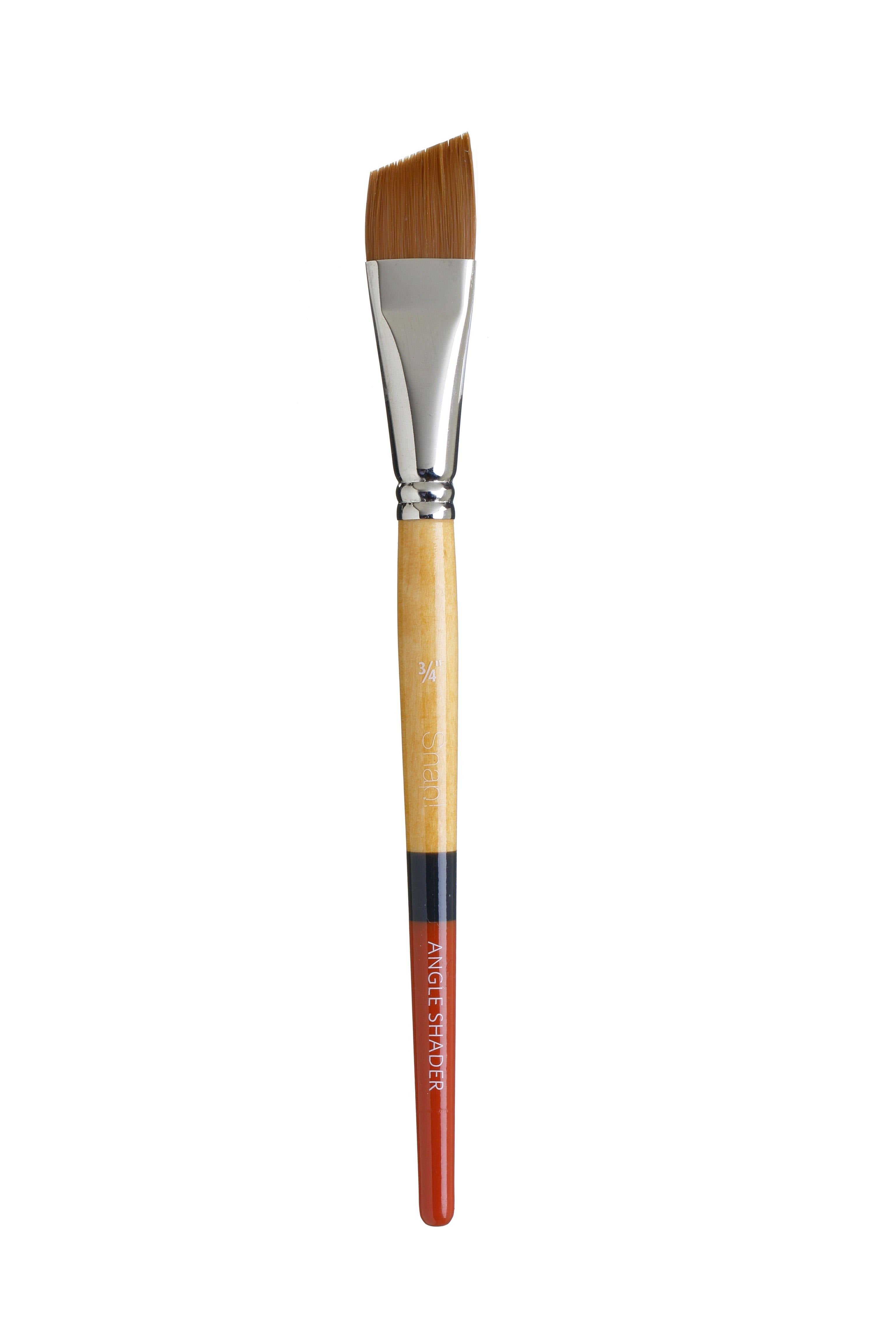Princeton Snap Series 9650 Short Handle Golden Synthetic Brush for Watercolour, Acrylic - Art Supplies Australia