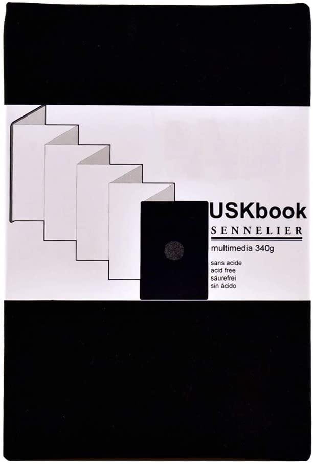 Sennelier Urban Concertina Sketch Book 340gsm for Multimedia - Art Supplies Australia