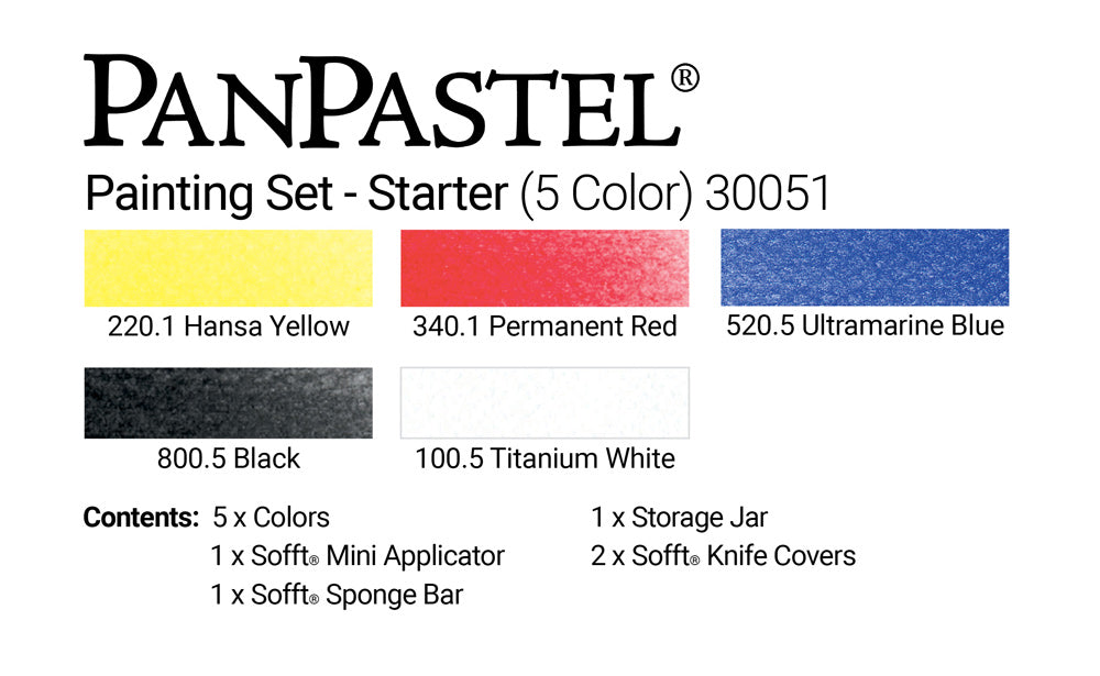 PanPastel Artist Curated Pastel - Starter Set - Painting - Art Supplies Australia