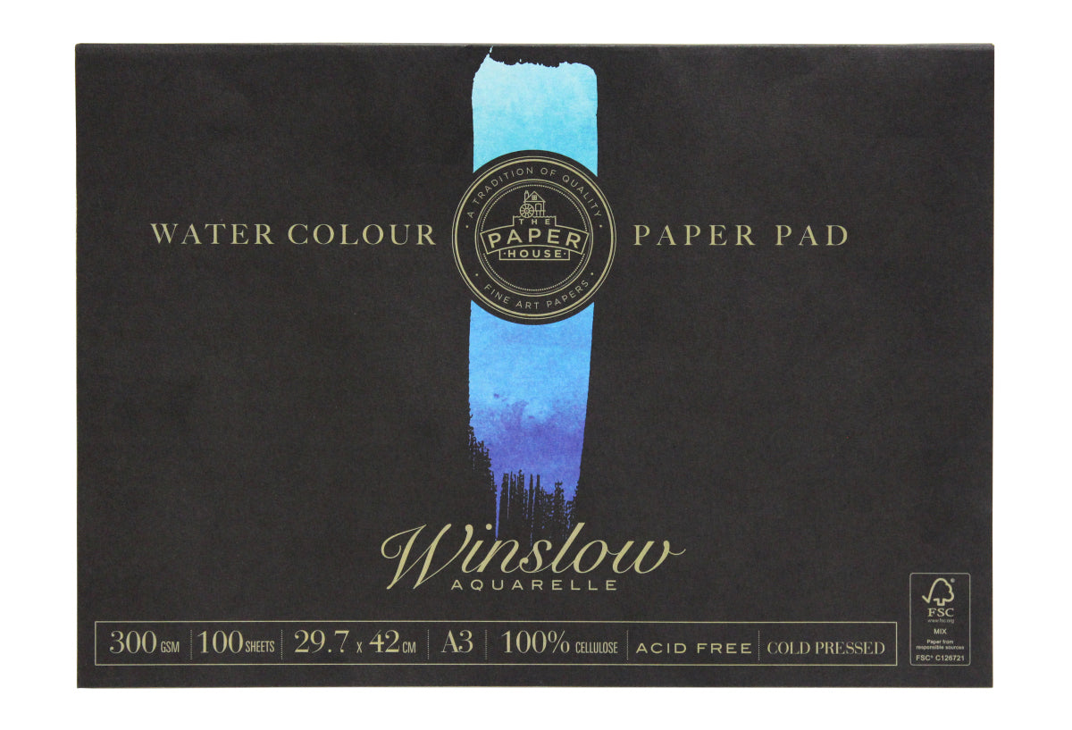 The Paper House Winslow Water Colour Pad - Art Supplies Australia