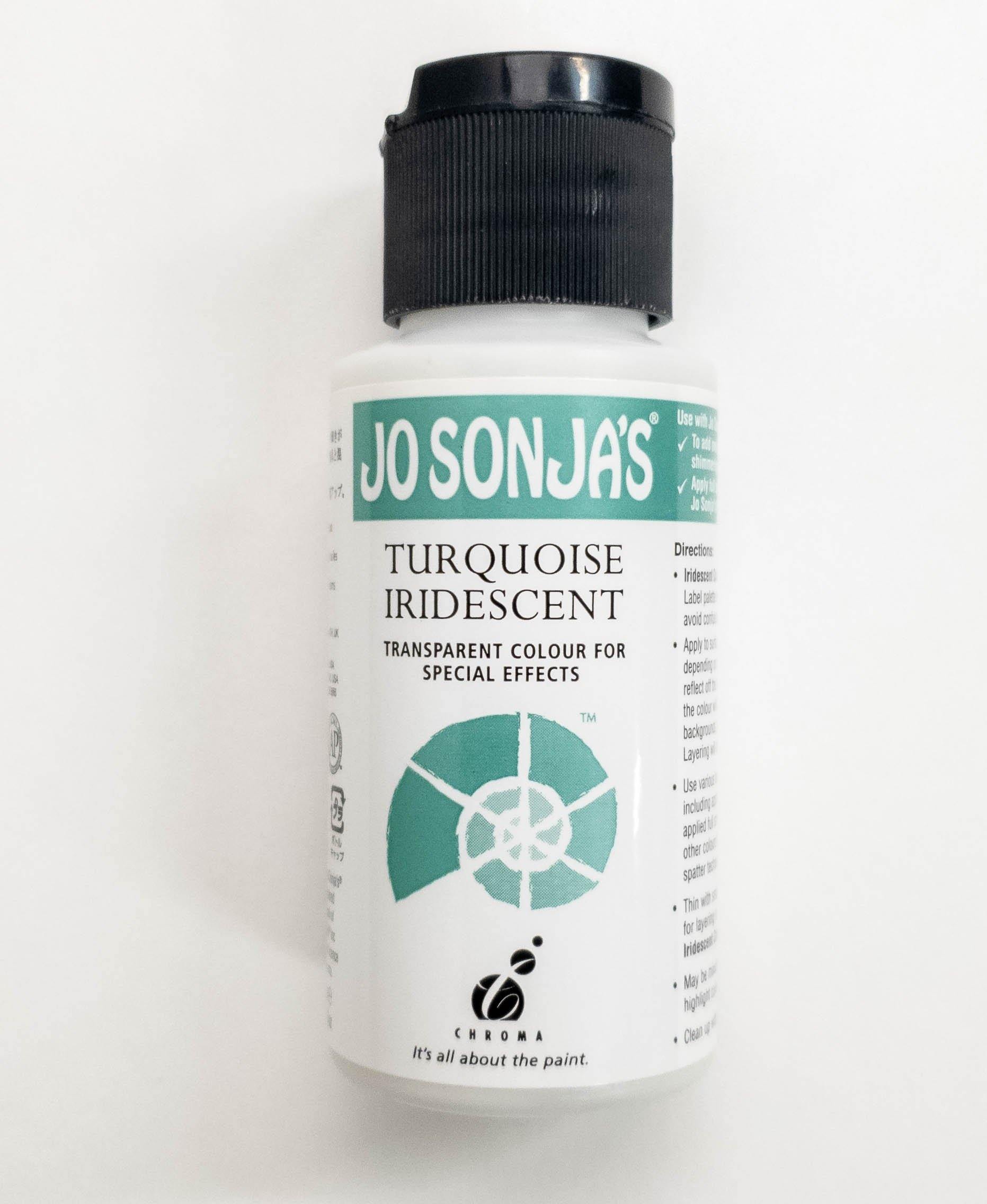 Jo Sonja's Fine Artists' Acrylic Paints Iridescent Colour 60ml - Art Supplies Australia