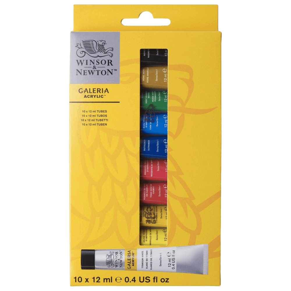 Winsor & Newton Galeria Acrylic Colour Set - Art Supplies Australia