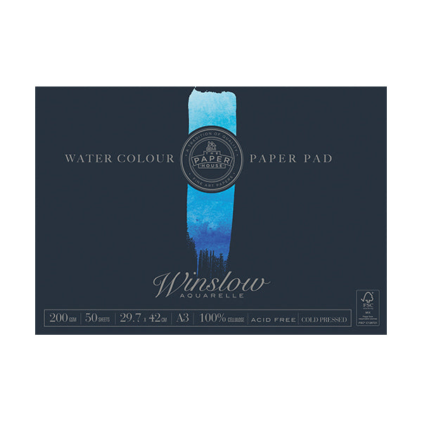 The Paper House Winslow Water Colour Pad - Art Supplies Australia