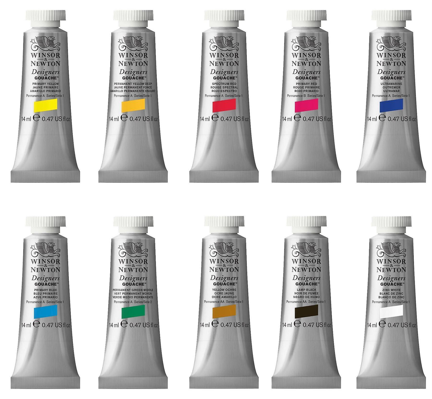 Winsor & Newton Designers' Gouache Colour Sets - Art Supplies Australia