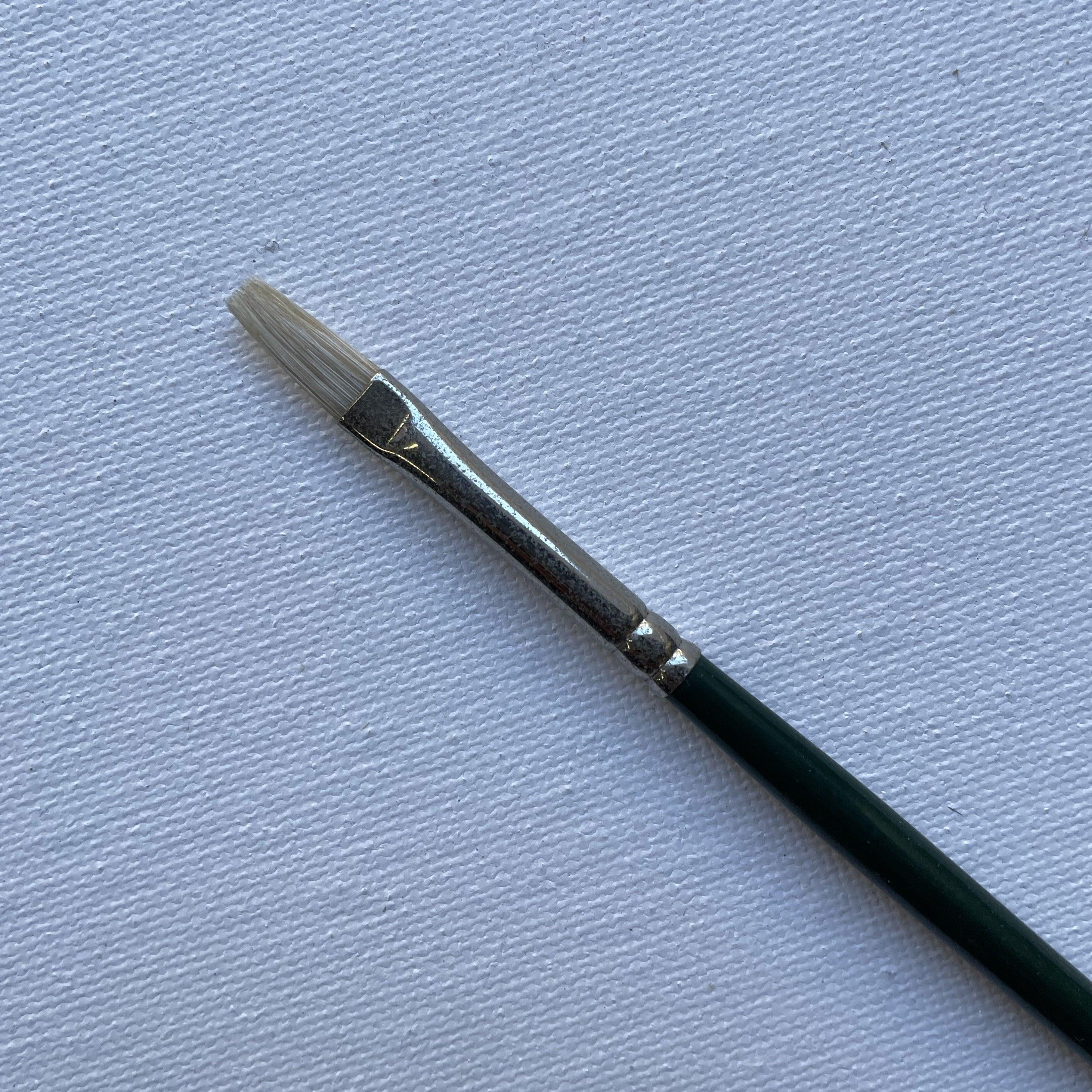 Artworks/PrimeArt 206F Bristle Flat Brush - Art Supplies Australia