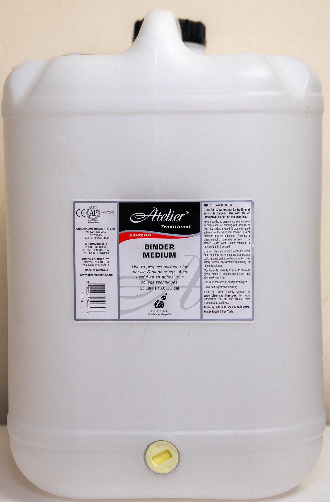 Atelier Acrylic Medium - Binder Medium - Art Supplies Australia