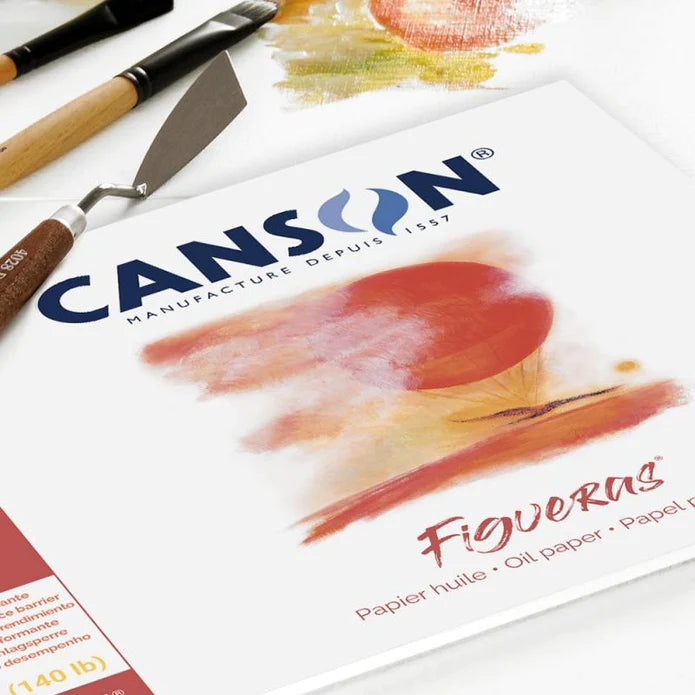 Canson Figueras Canvas Paper Pads 290gsm 10 Sheets - Art Supplies Australia