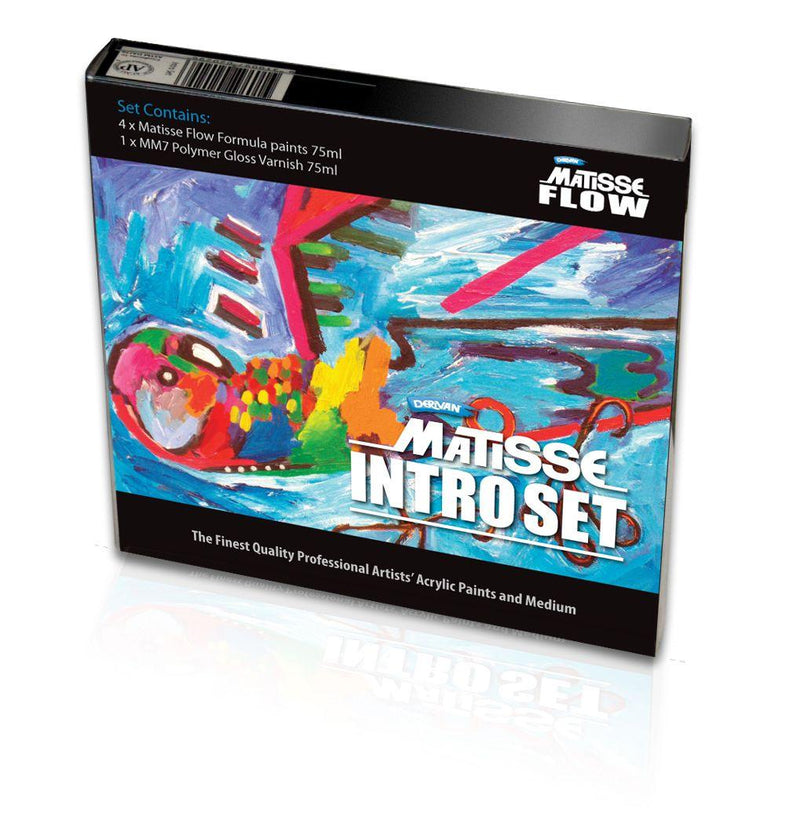 Matisse Flow Intro set 5x75ml - Art Supplies Australia